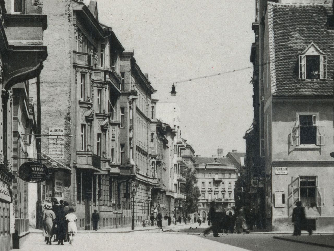 Ulica Ignjata Đorđića, oko 1930. godine